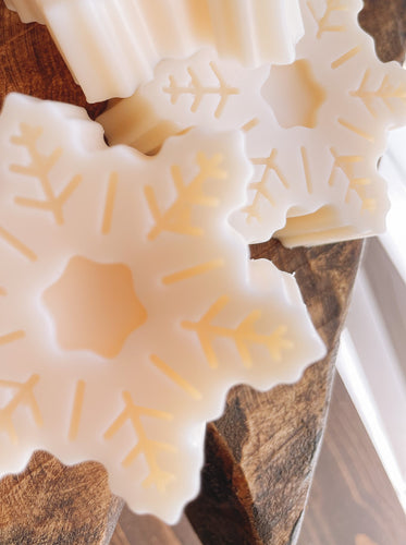 Snowflake-Shaped Wax Melts