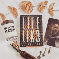 Book Nerd Glass Candle